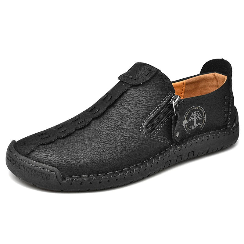 Calzado Artesanales Cuero Sin Cordones