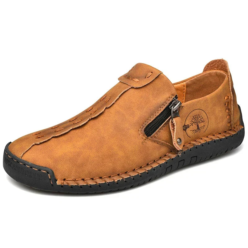 Calzado Artesanales Cuero Sin Cordones